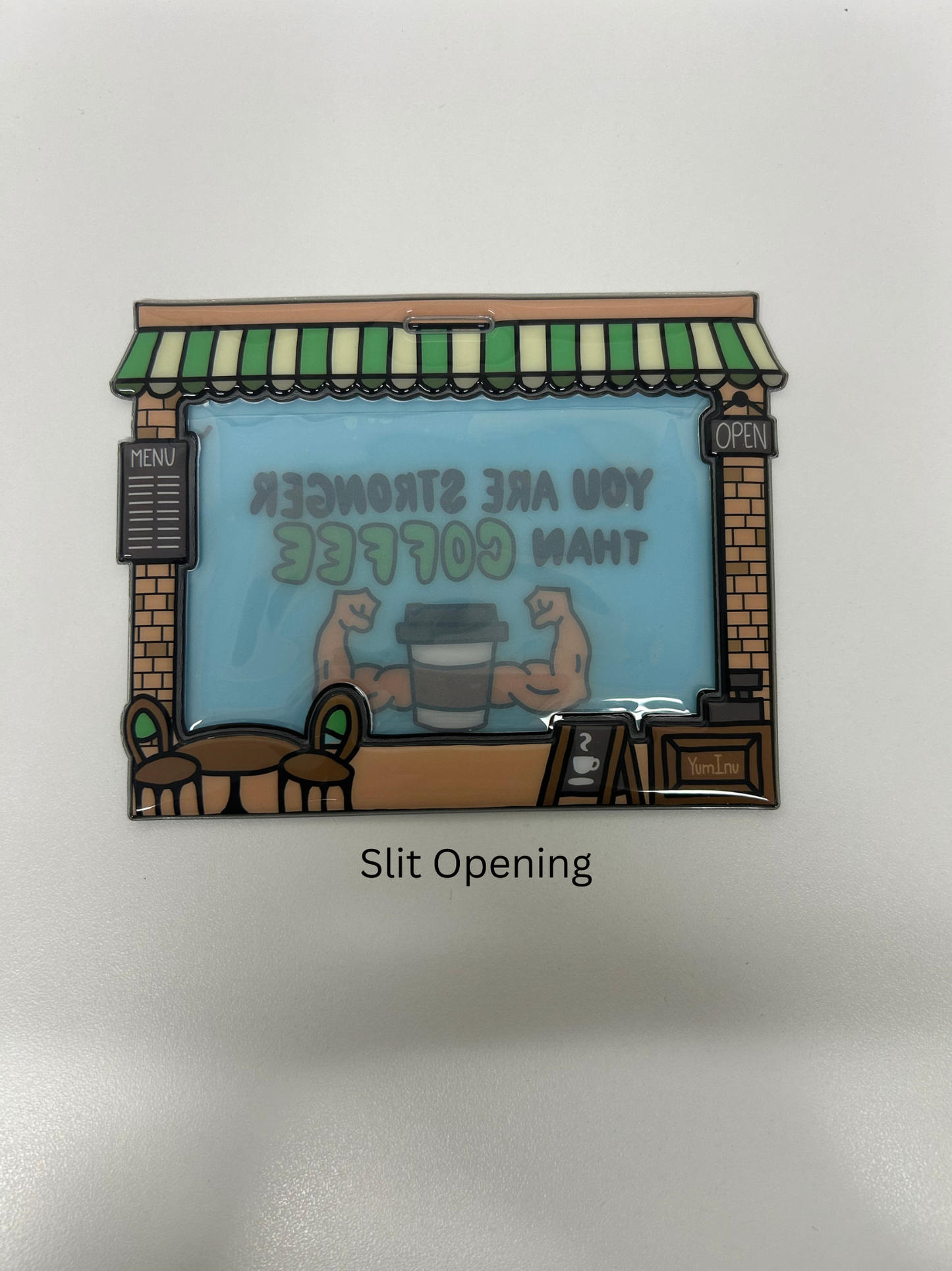 Coffee Cafe Holder: HORIZONTAL
