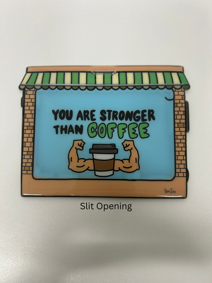Coffee Cafe Holder: HORIZONTAL